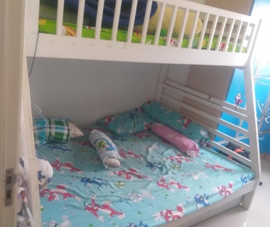 Giường gỗ 2 tầng