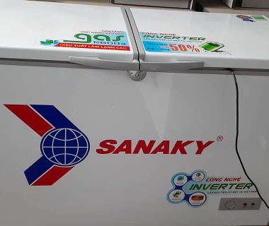 Tủ đông sannaky inverter siêu tiết kiệm điện